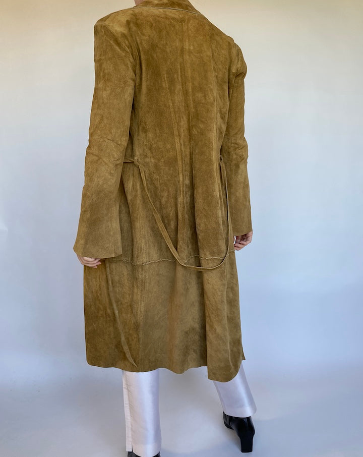 VINTAGE BEAUTIFUL SUEDE COAT 511