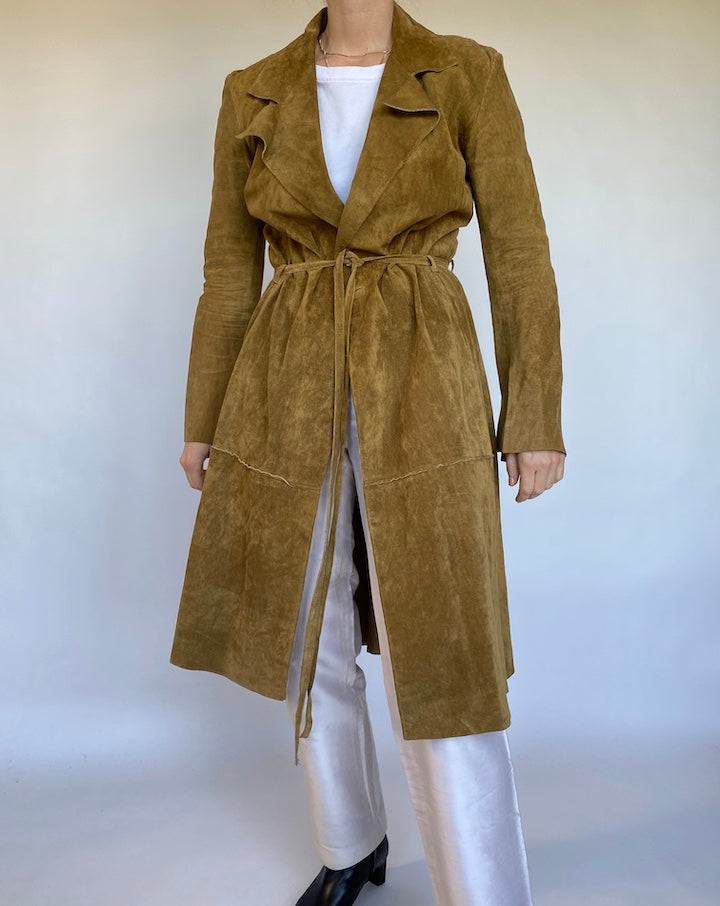 VINTAGE BEAUTIFUL SUEDE COAT 511
