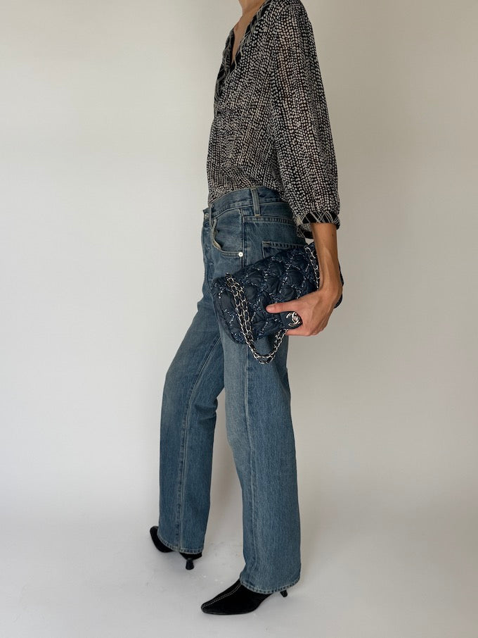 Vintage Polka Dot Blouse 6322