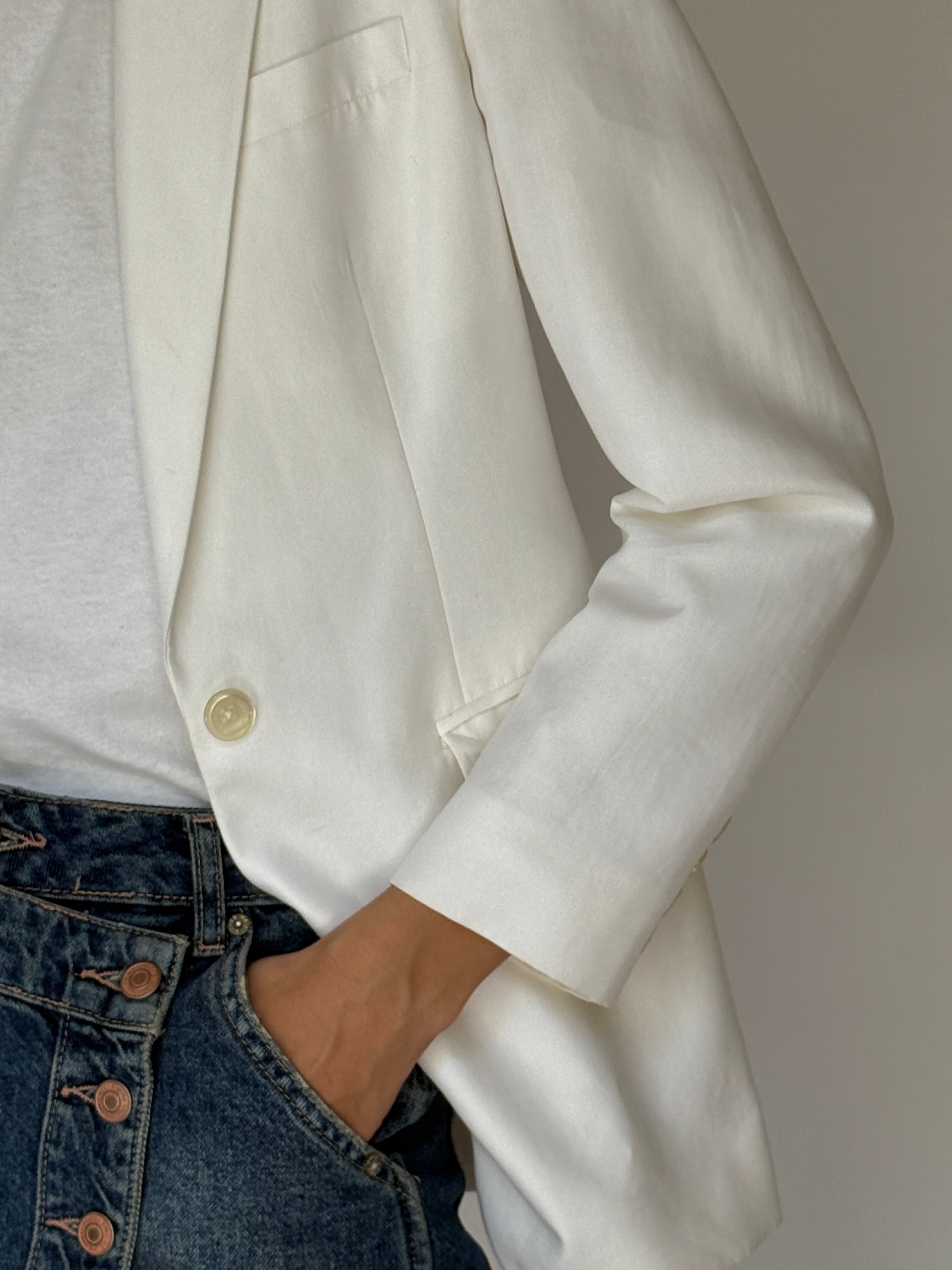 Vintage Ralph Lauren blazer white 5914
