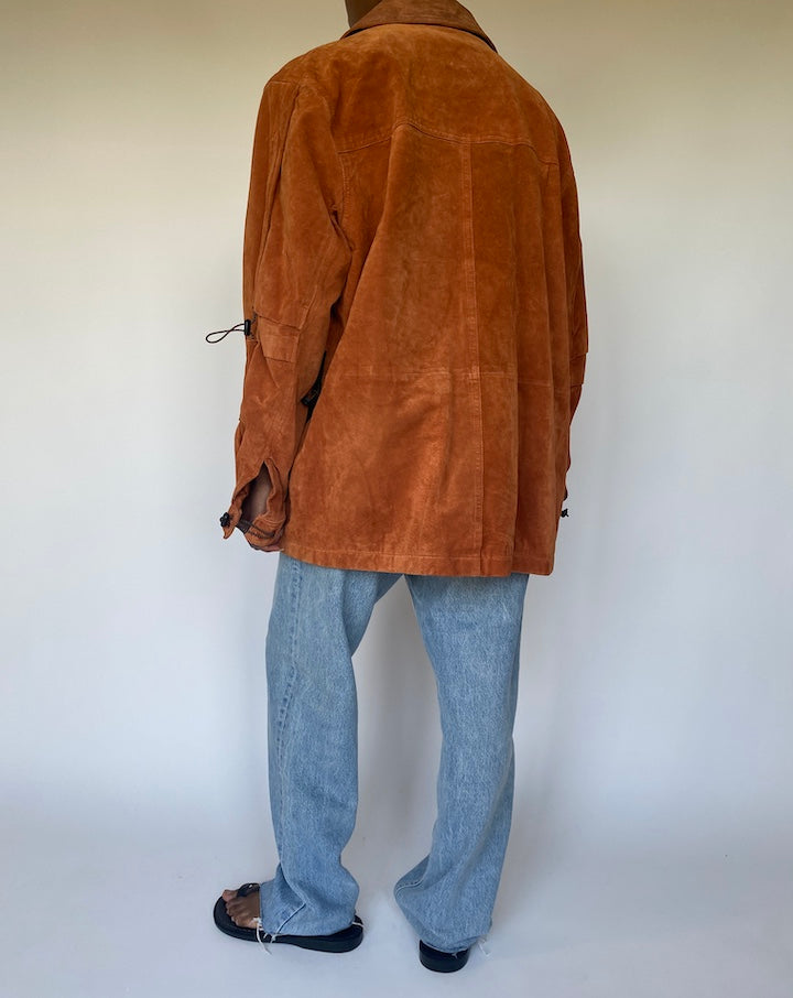 VINTAGE SUEDE LEATHER JACKET 3668