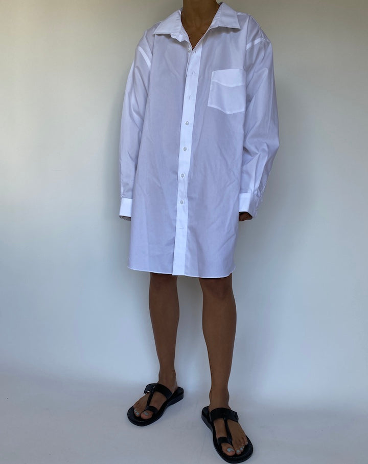 VINTAGE OVERSIZED WHITE SHIRT 3271