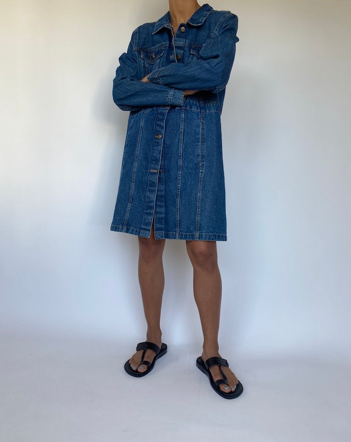VINTAGE DENIM DRESS 2455