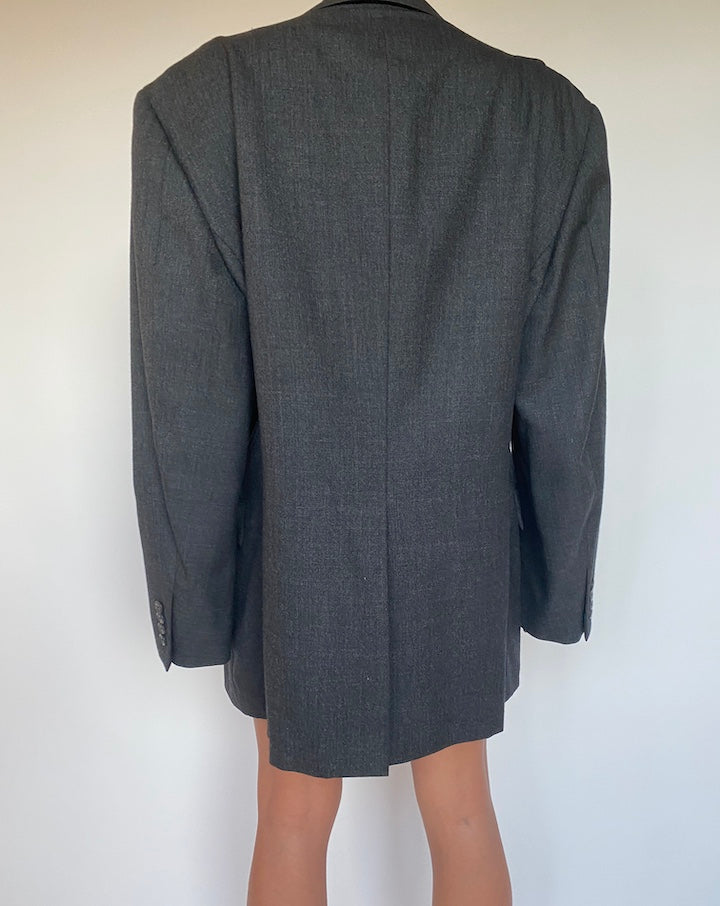 VINTAGE DARK GREY RALPH LAUREN BLAZER 2691