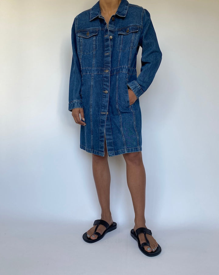 VINTAGE DENIM DRESS 2455