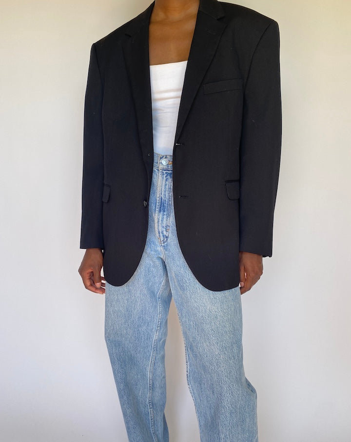 VINTAGE SINGLE BREASTED BLAZER 3688