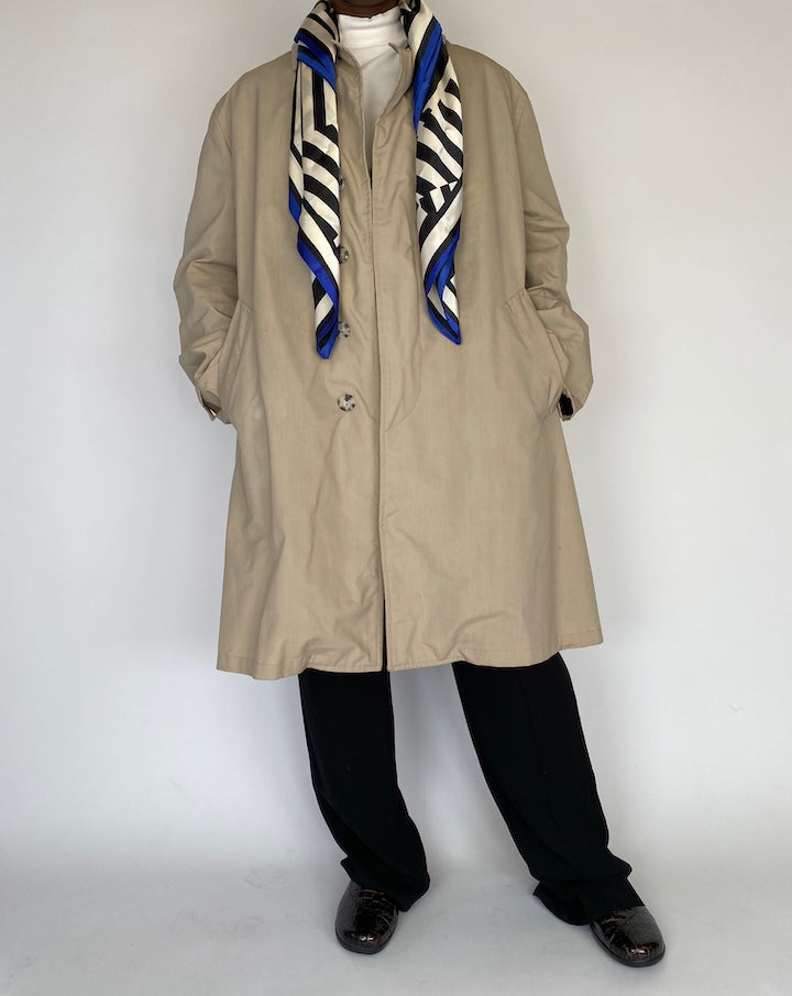 VINTAGE OVERSIZED BEIGE COAT 2101