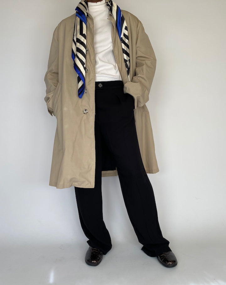 VINTAGE OVERSIZED BEIGE COAT 2101
