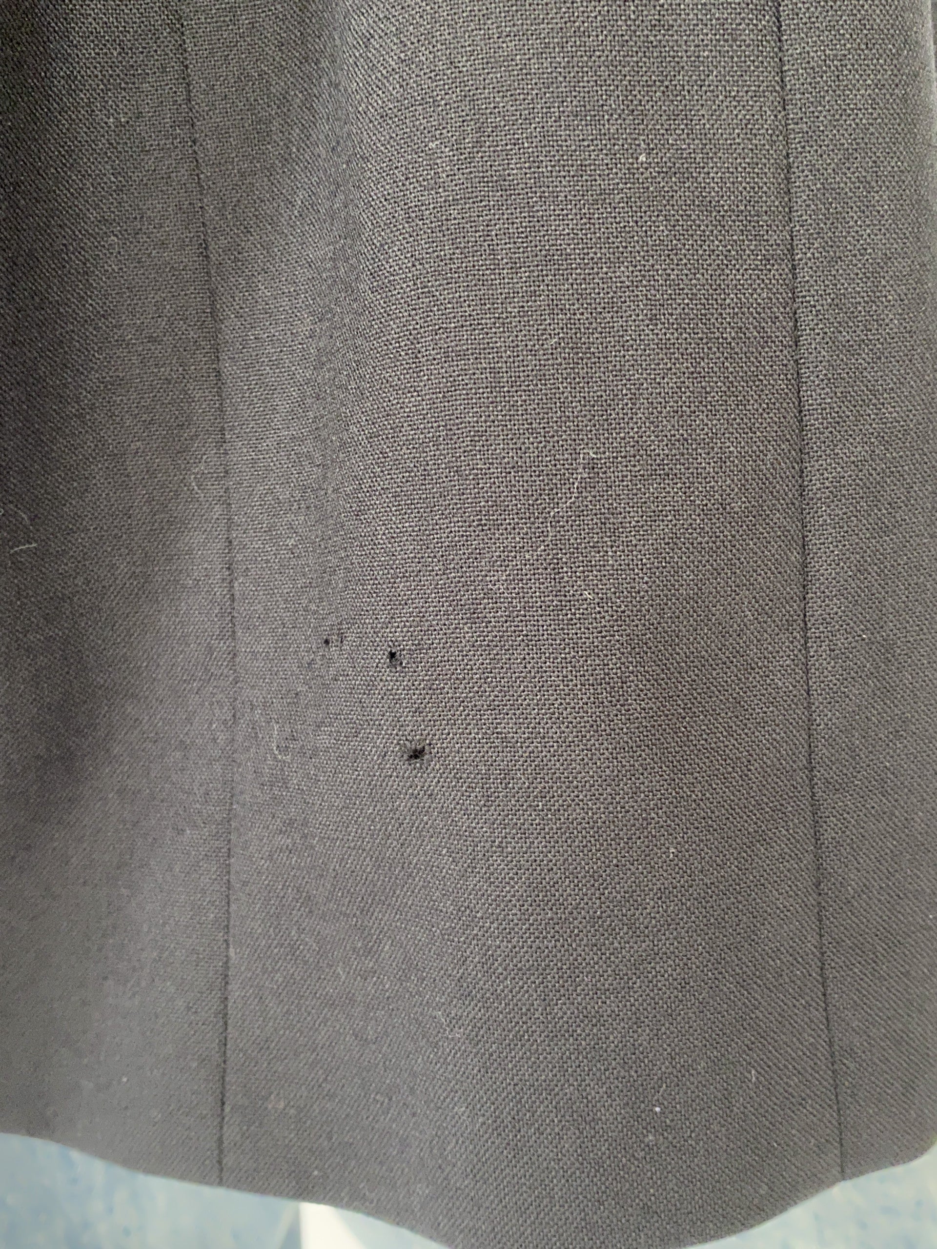 Vintage Black Wool Blazer 3950
