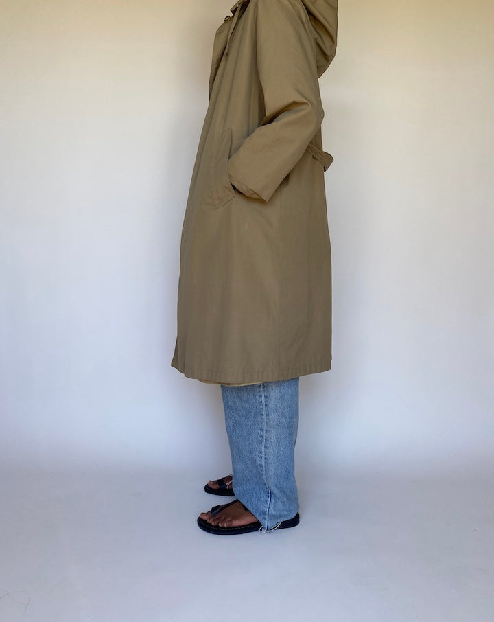 VINTAGE BEIGE TRENCH COAT 3692