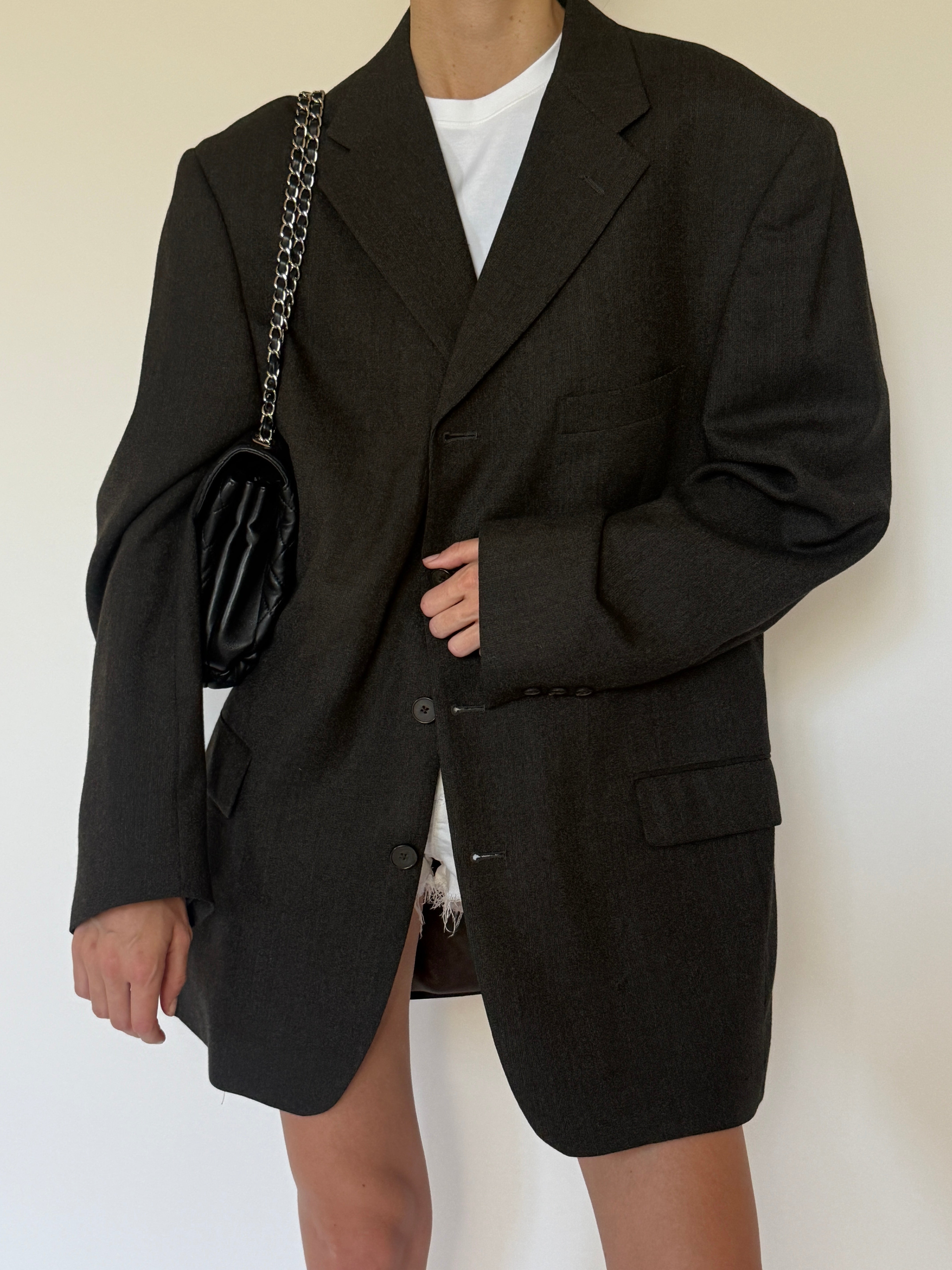 Vintage Blazer Charcoal 7124