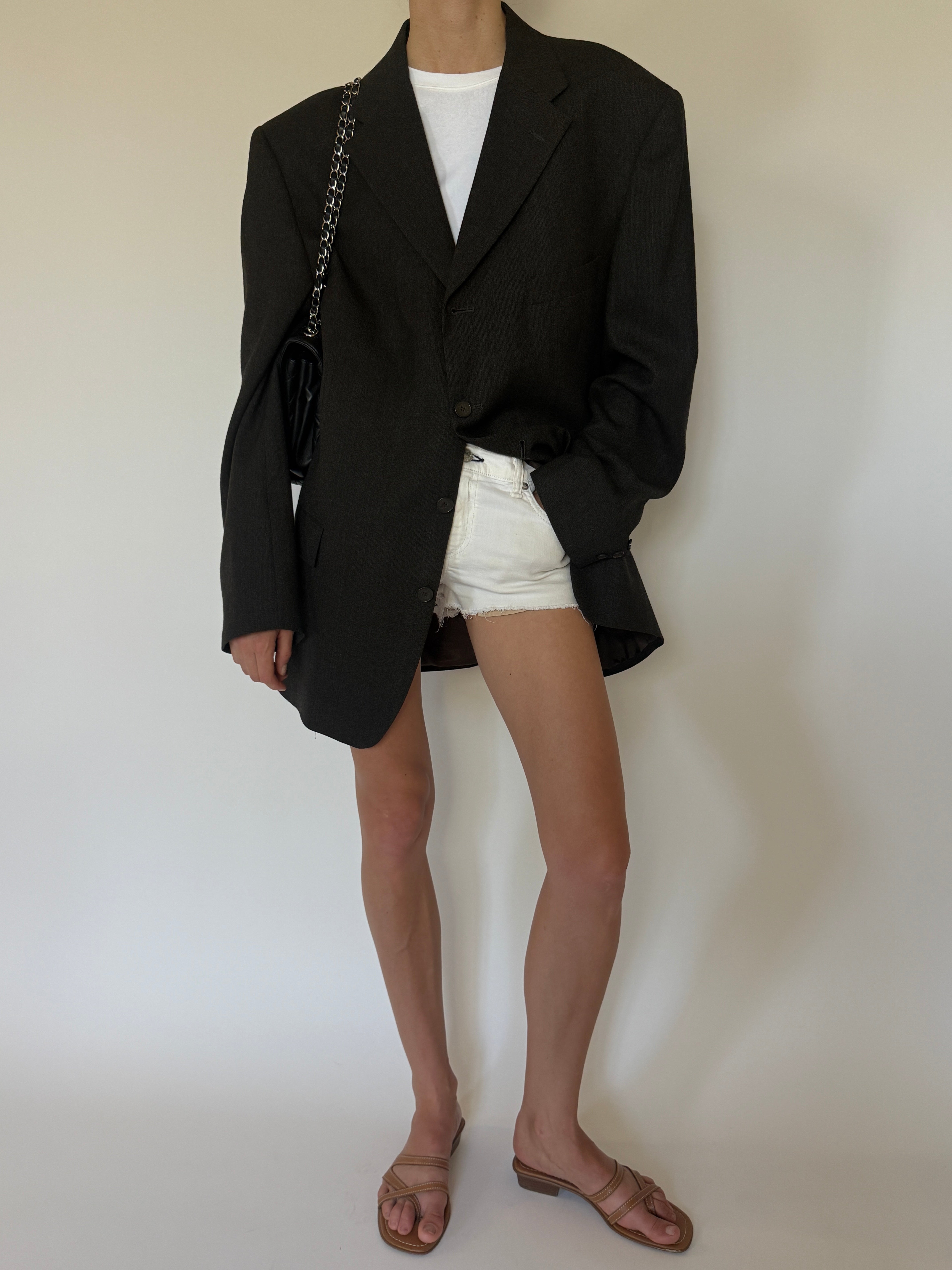 Vintage Blazer Charcoal 7124