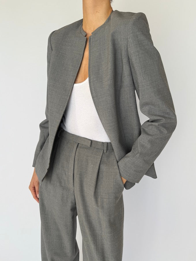 Vintage Two-Piece Suit Grey 5947
