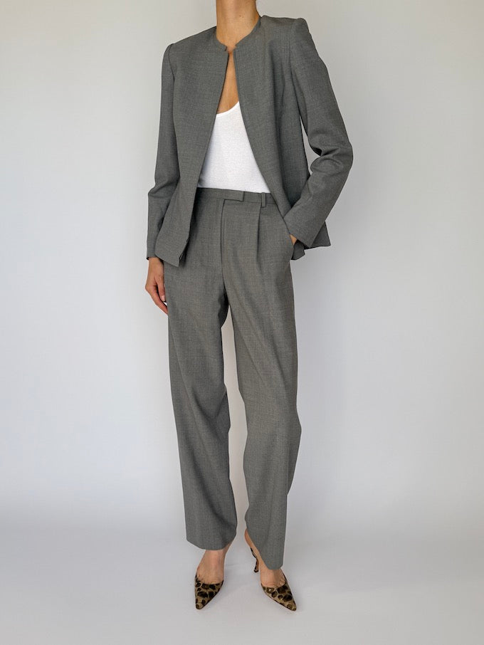 Vintage Two-Piece Suit Grey 5947
