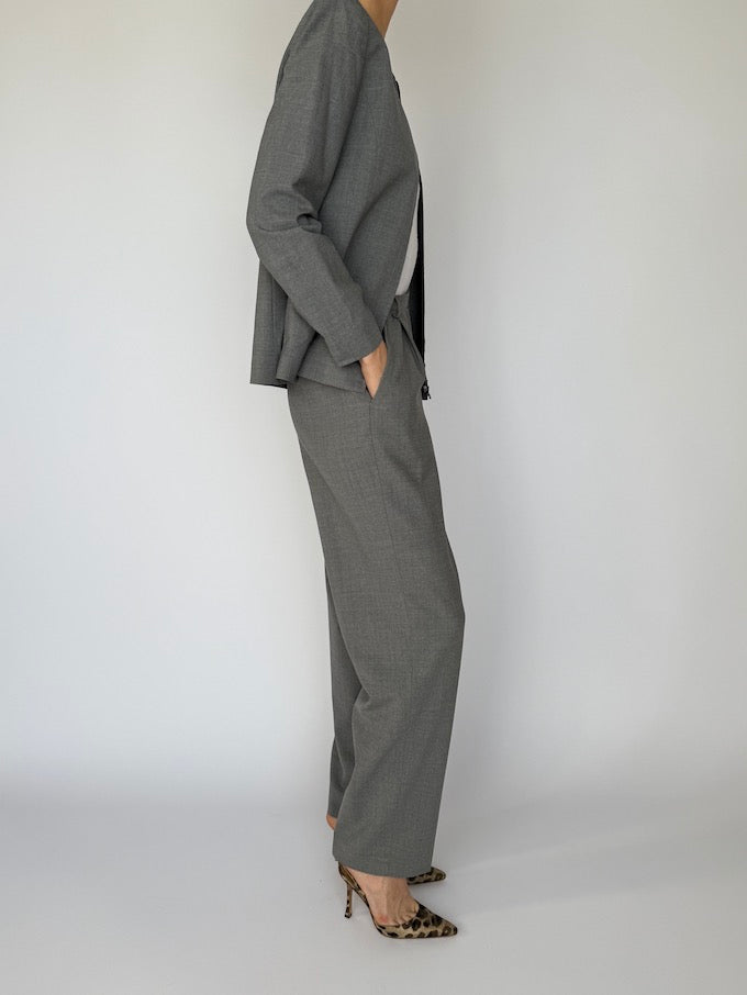Vintage Two-Piece Suit Grey 5947