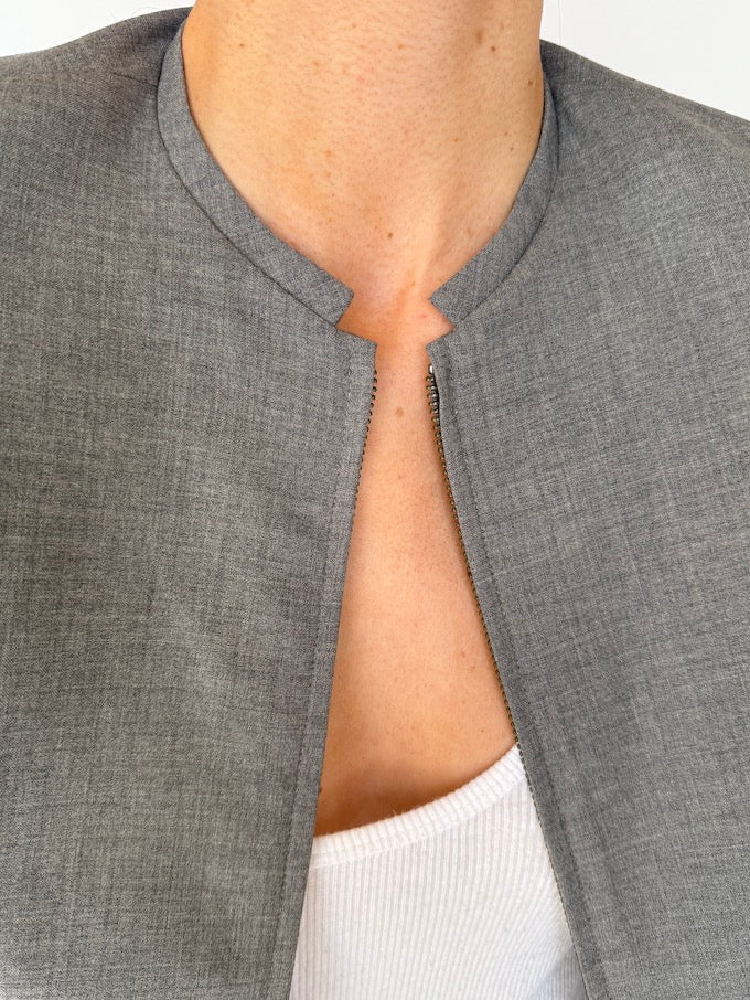 Vintage Two-Piece Suit Grey 5947