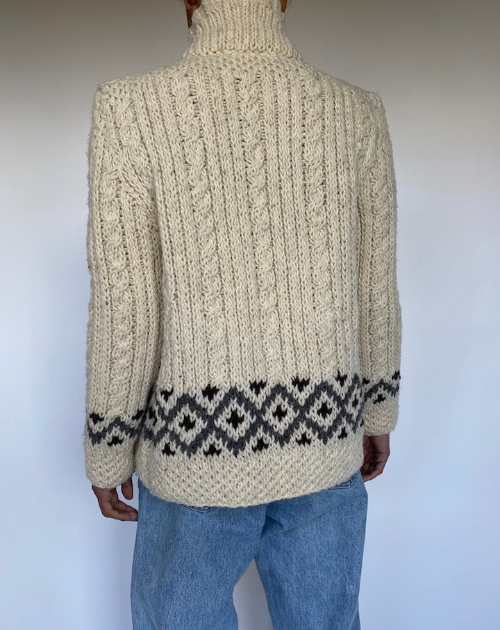 VINTAGE CREAM SWEATER 2463
