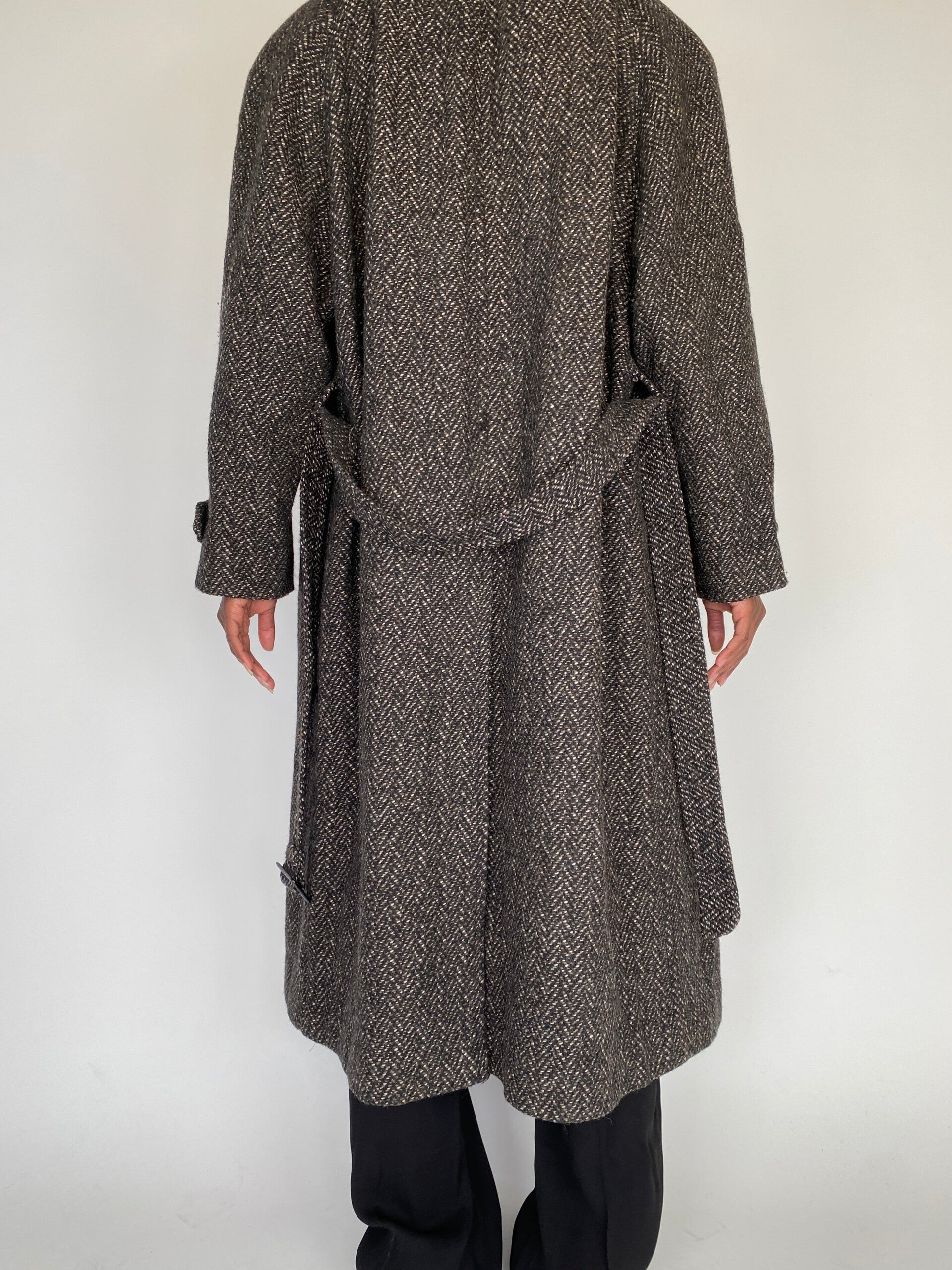 VINTAGE LONG WOOL COAT 2111