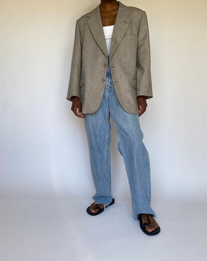 VINTAGE SINGLE BREASTED BLAZER 3710