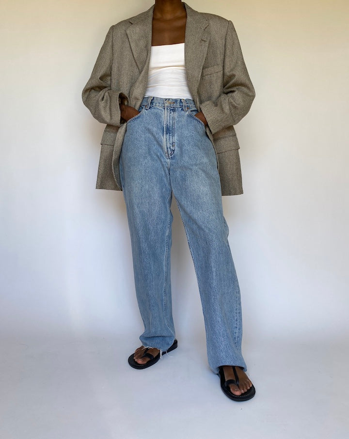 VINTAGE SINGLE BREASTED BLAZER 3710