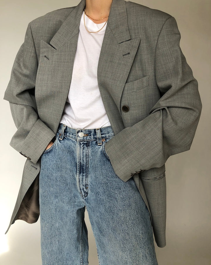 VINTAGE HUGO BOSS DOUBLE BREASTED BLAZER 244