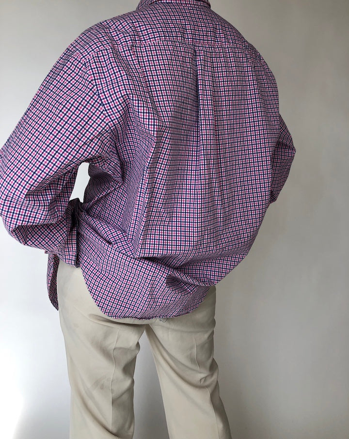 VINTAGE RALPH LAUREN CHECKED OVERSIZED SHIRT 250
