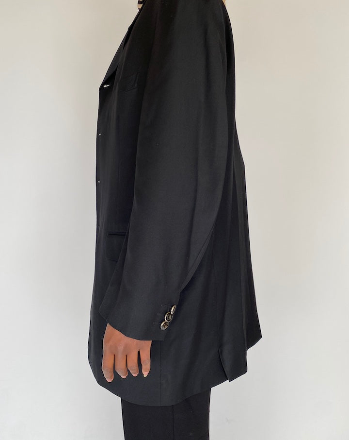 VINTAGE BLACK VALENTINO BLAZER 2126