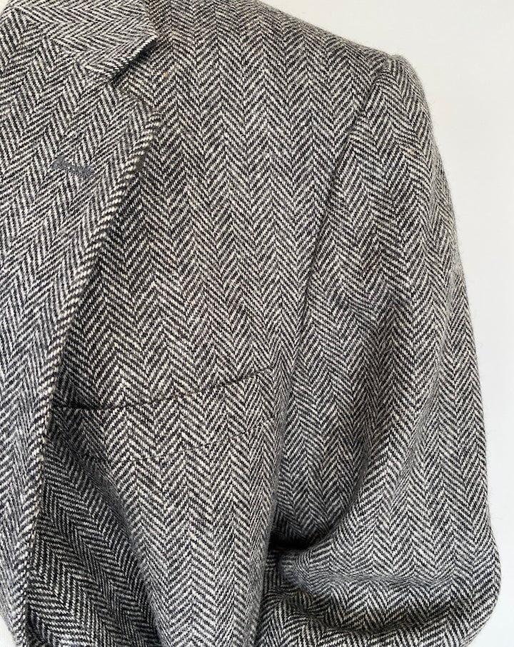 VINTAGE SINGLE BREASTED WOOL BLAZER 2132