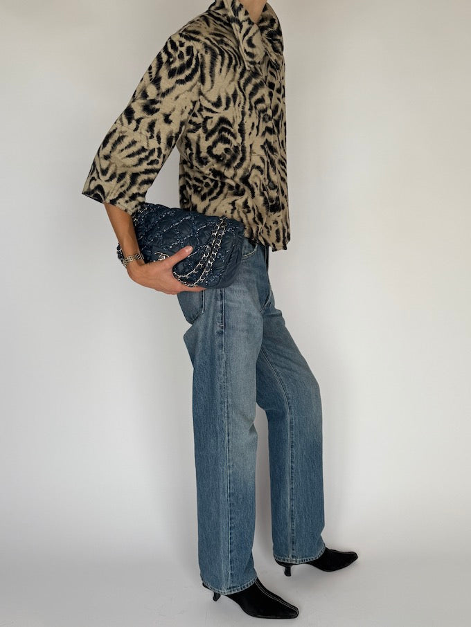 Vintage Animal Print Jacket 6435