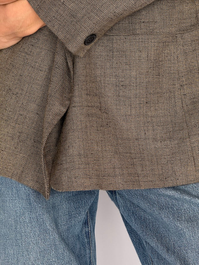 Vintage Single-Breasted Blazer 5872