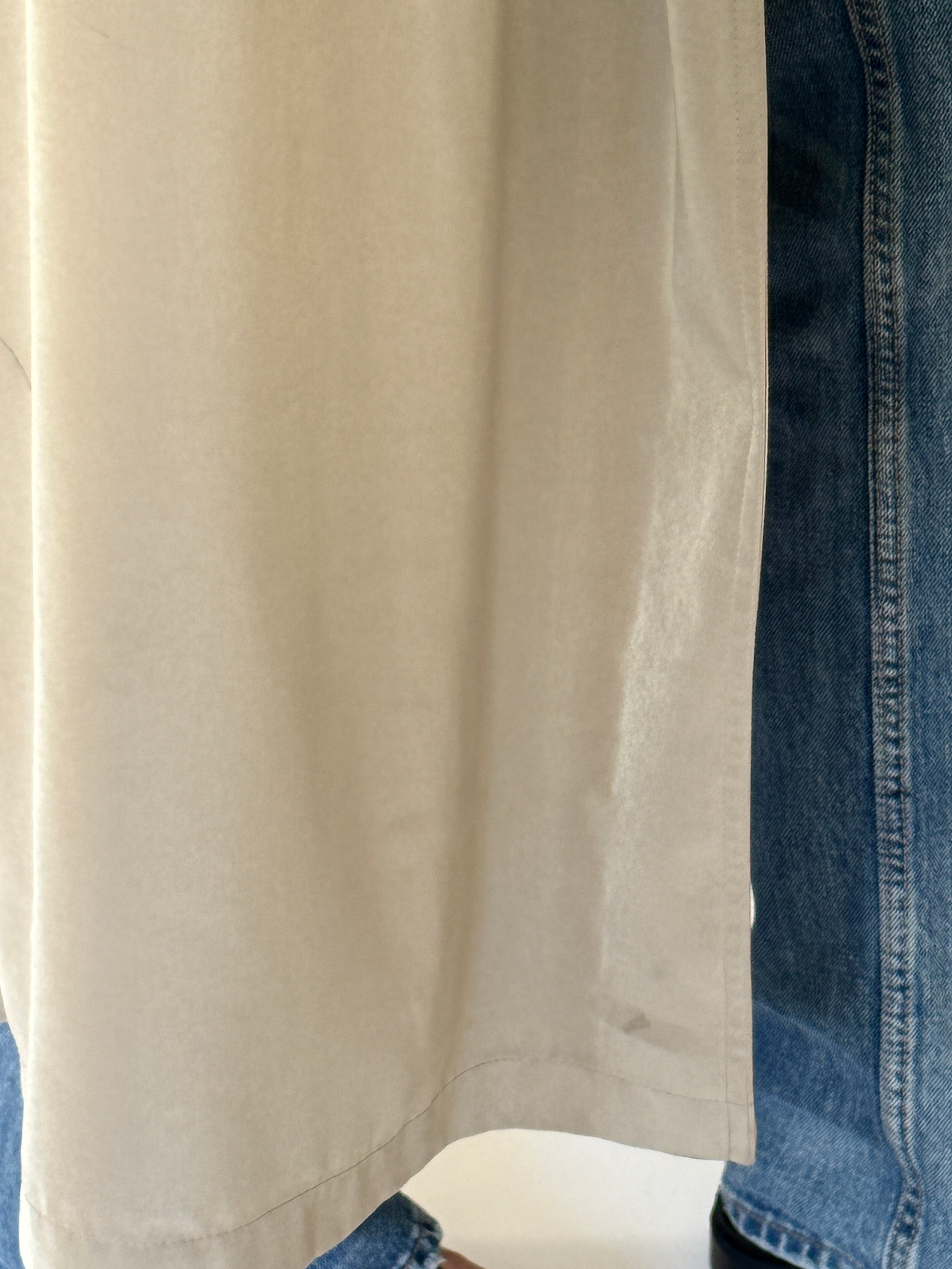 Vintage Lightweight Trench Coat Taupe 8001
