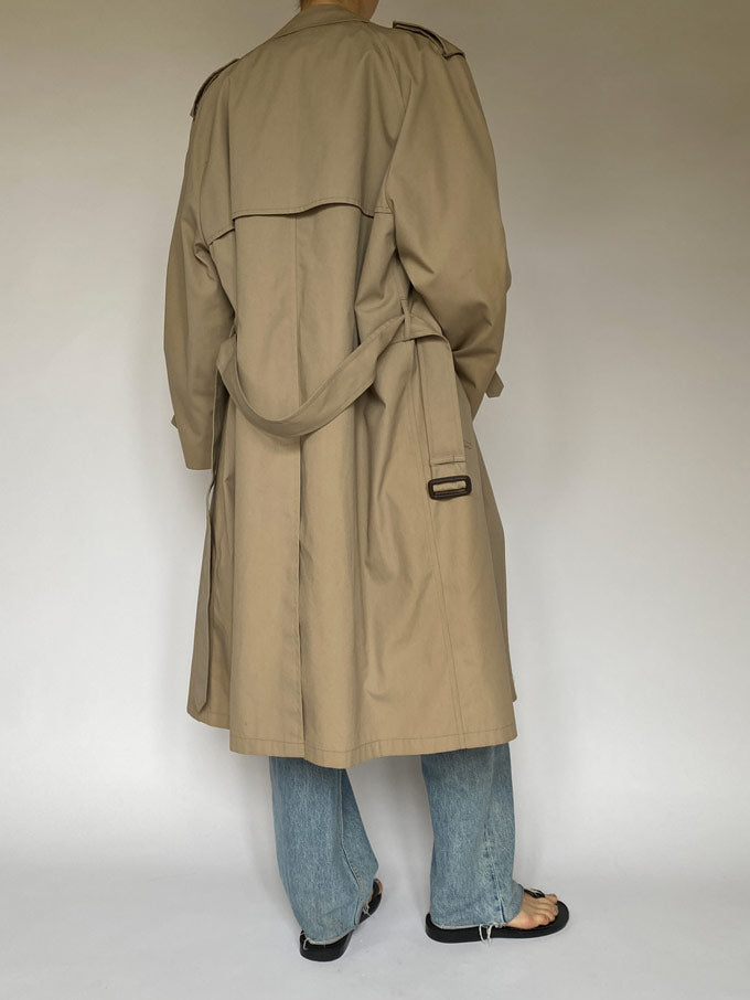 Vintage trench coat in beige 5508