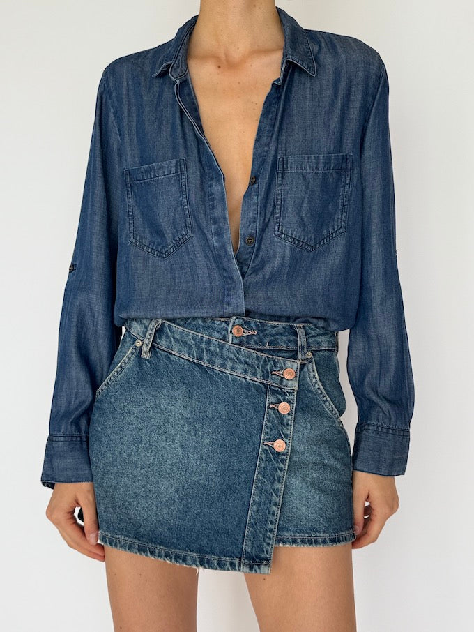 Vintage denim shirt 5979