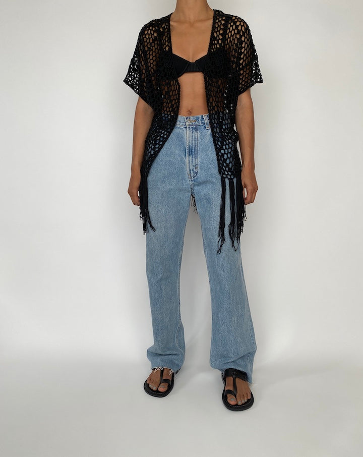 VINTAGE CROCHET TOP 2713