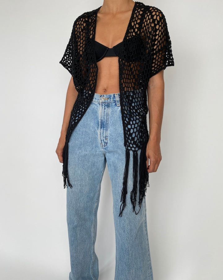 VINTAGE CROCHET TOP 2713