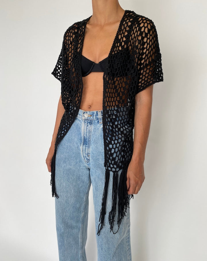 VINTAGE CROCHET TOP 2713