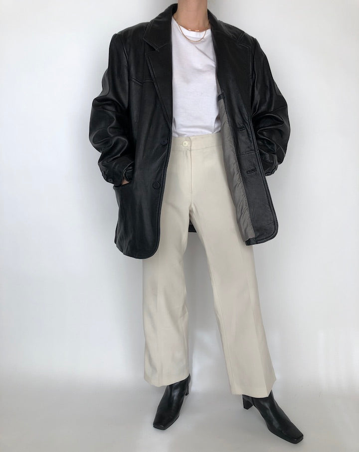 VINTAGE OVERSIZED BLACK JACKET 263