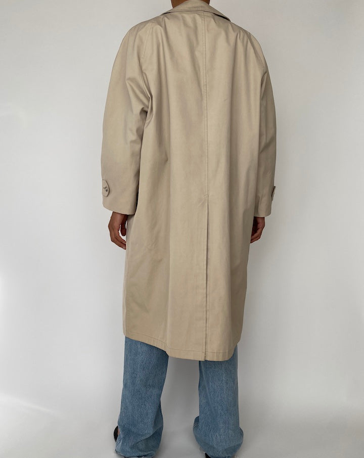 VINTAGE BEIGE LONG COAT 2728