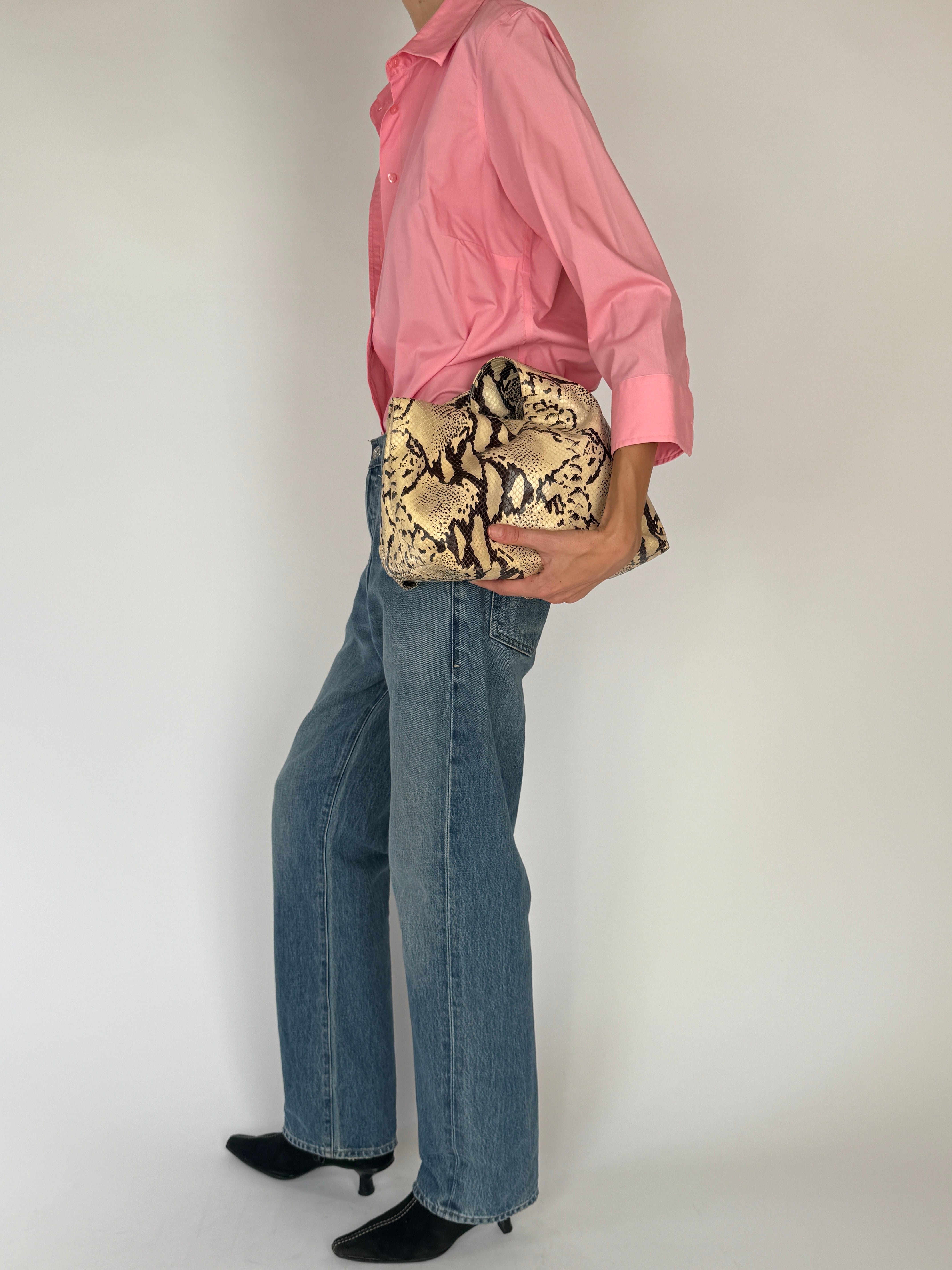 Vintage Pink Button-Up Shirt 6563