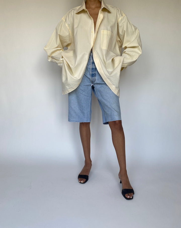 VINTAGE OVERSIZED STRIPED SHIRT 863