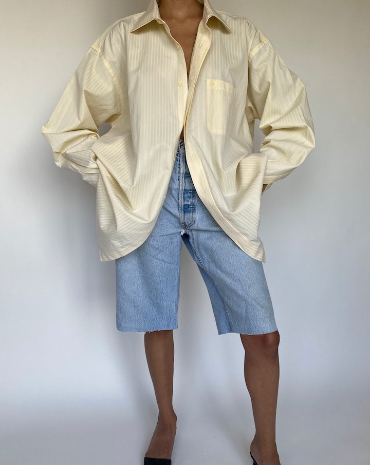 VINTAGE OVERSIZED STRIPED SHIRT 863