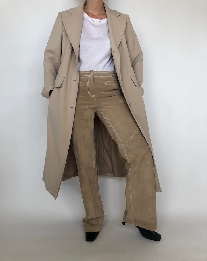 VINTAGE BEIGE COAT 273
