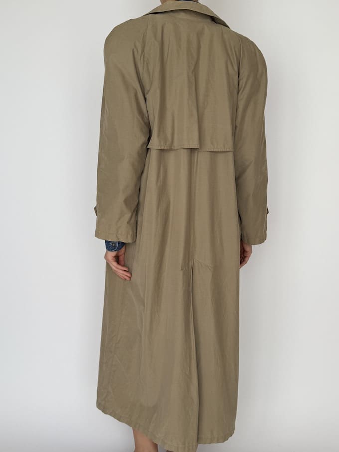 VINTAGE OVERSIZED COAT BEIGE 6019
