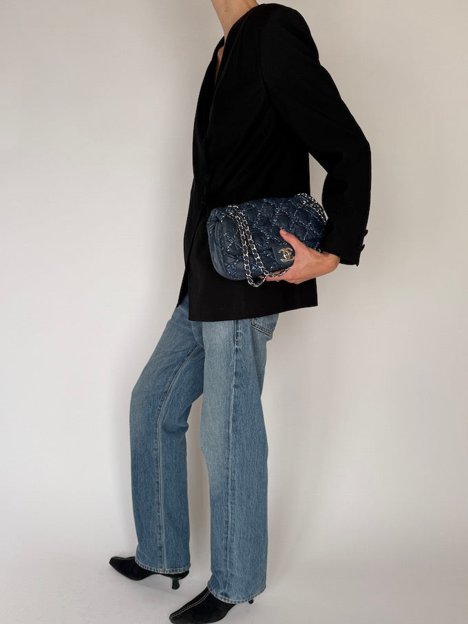 Vintage Black Tailored Blazer