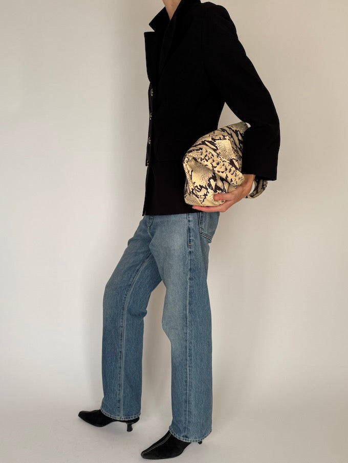 Vintage Tailored Blazer Black 6576