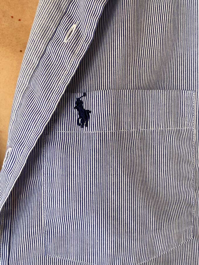Vintage Ralph Lauren striped shirt 5546