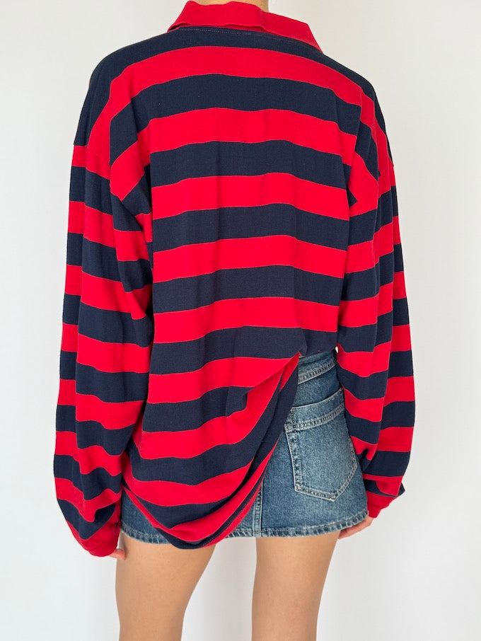 VINTAGE LACOSTE RUGBY-STYLE SHIRT 5921