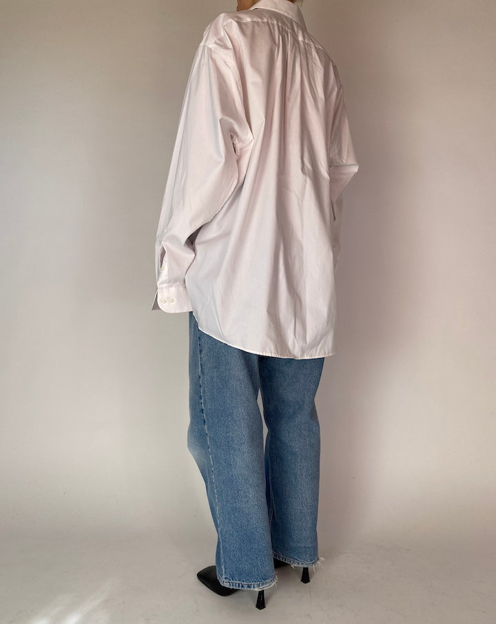 VINTAGE OVERSIZED WHITE SHIRT 4236