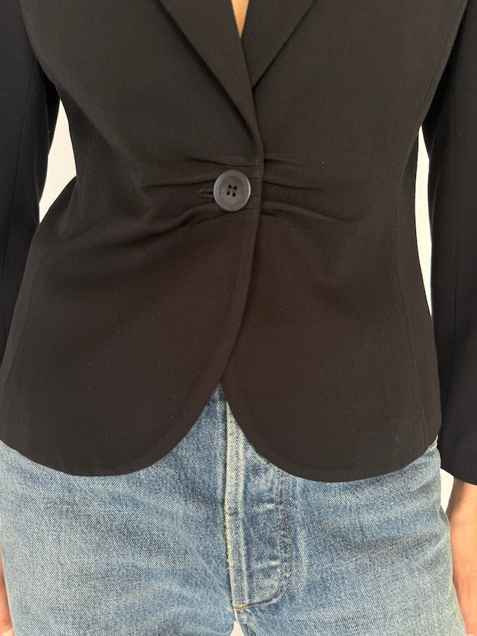 VINTAGE TAILORED BLAZER BLACK 5975
