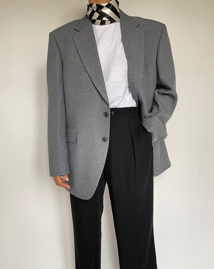 VINTAGE GREY BLAZER 2162